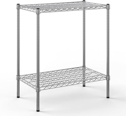 Regal Altair 18" Deep x 30" Wide x 34" Height Wire Shelving Kit | 2-Tier | NSF Commercial Storage Rack Unit