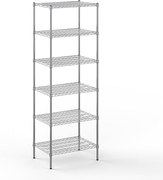 Regal Altair 21" Deep x 30" Wide x 86" Height Wire Shelving Kit | 6-Tier | NSF Commercial Storage Rack Unit