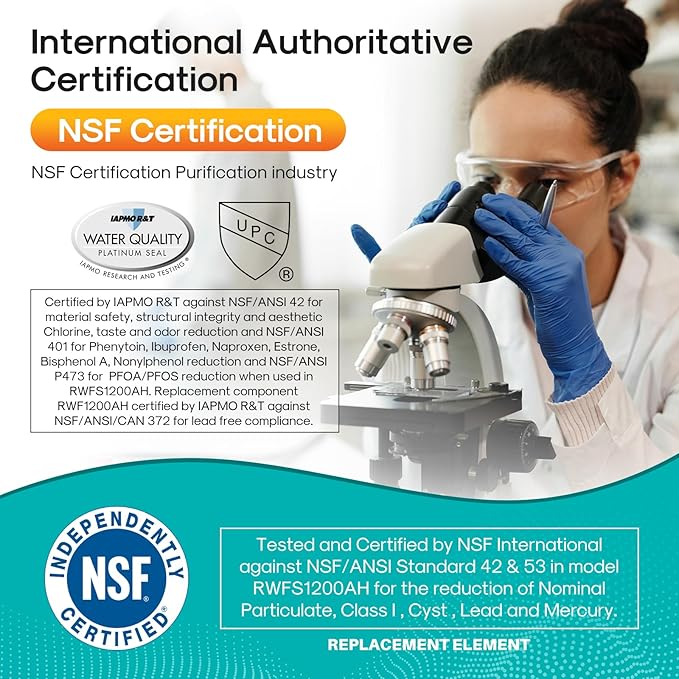 ICEPURE PRO ADQ36006101 NSF/ANSI 401 Certified Replacement for LG LT700P Kenmore Elite 46-9690 ADQ36006102 HDX FML-3 LT700PC LFX28968ST LFXS29626S RWF1052 RWF1200A Refrigerator Water Filter 2PACK