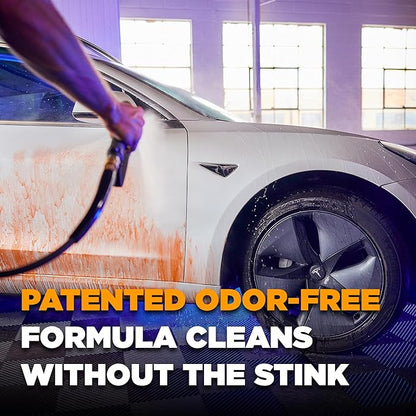 Stoner Car Care 92106 Iron Remover & Wheel Cleaner – Odorless Iron Fallout & Brake Dust Remover for Paint, Wheels & Glass – pH Balanced Rust Decontaminant with Color Indicator – 1 Gallon