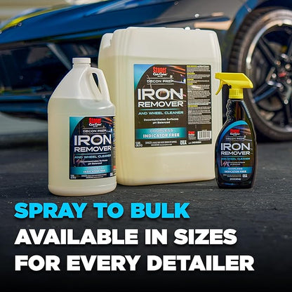 Stoner Car Care 92100-3PK Iron Remover & Wheel Cleaner – Odorless Iron Fallout & Brake Dust Remover for Paint, Wheels & Glass – pH Balanced Rust Decontaminant – 22 fl oz (Pack of 3)