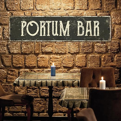 Custom Rustic Sign, Personalized Decor Street Signs Gift, 40x10 Inches, ACM, Fade Resistant, Made in USA