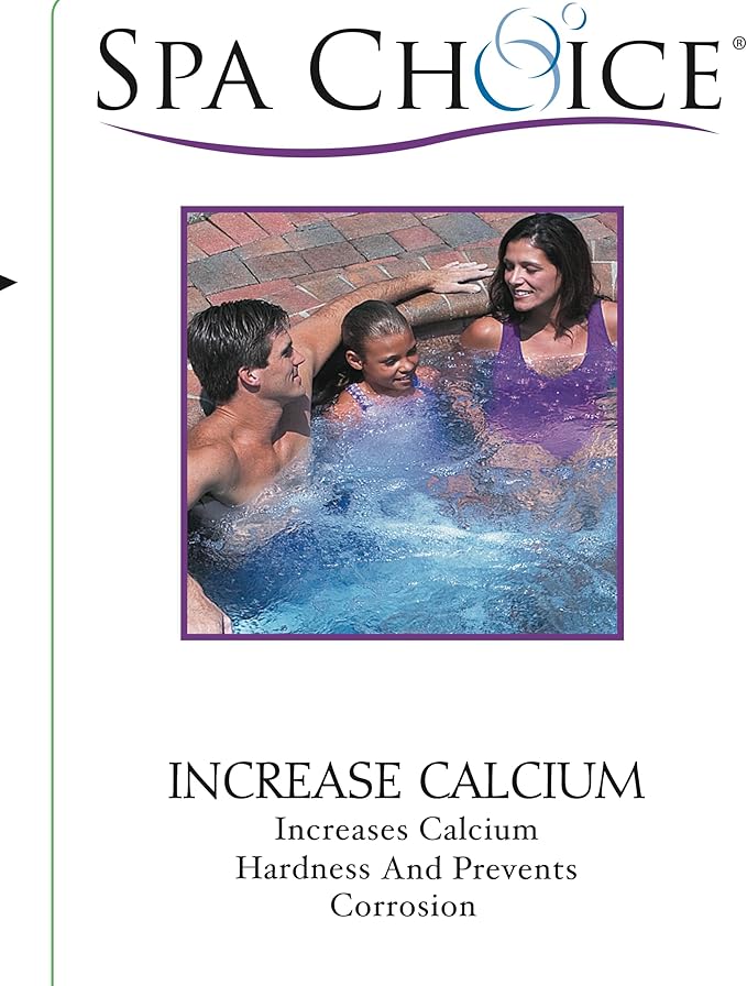 SpaChoice 1-Quart Premium Increase Calcium, Liquid Calcium Hardness Increaser Hot Tub, Made in USA