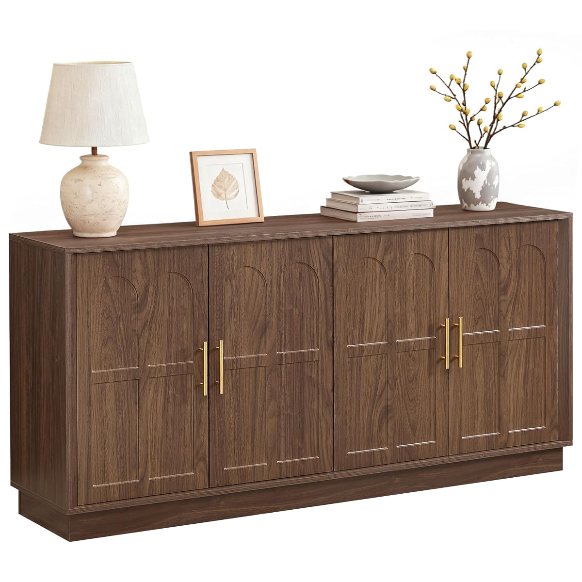 66.5" Sideboard Buffet Cabinet with Storage, Modern Credenza