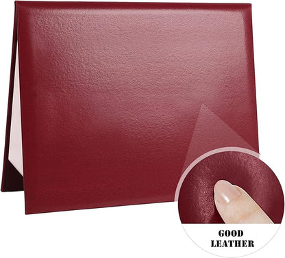 Diploma Cover 8.5” x11” Diploma Holder of Graduation Leatherette Padded Certificate（Tent Style),20-Pack