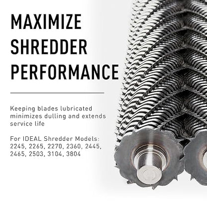 IDEAL Special High-Cling Lubricating Oil for ideal Shredders: Non-Toxic, Non-Detergent, Extend Life of Your Shredder (1 Bottle, 16 OZ)