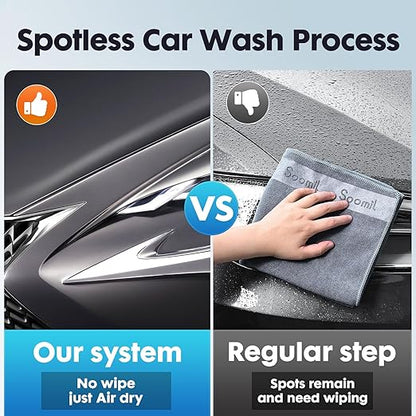 Deionized Spot-Free Car Wash Rinse System, Spotless Water System for Car Wash, Portable Water Deionizer for RV, Car,Motorcycles & Auto Detailing