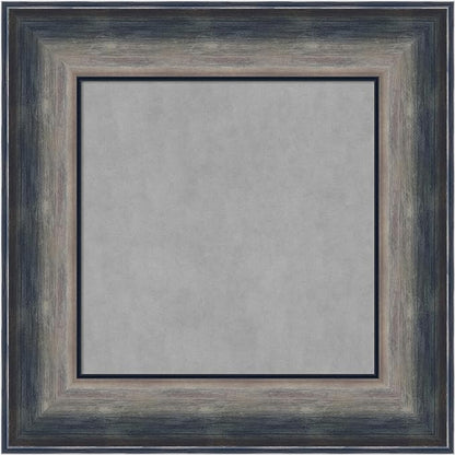 Amanti Art Silver Framed Magnetic Board 18x18 X-Small Vision Board for use with Magnets, 100% Metal Sheet to Display Items as Office Decor or for Home Organization in mudroom, Kitchen or Kids Room