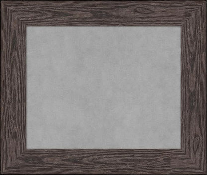 Amanti Art Black Framed Magnetic Board 22x26 Small Vision Board for use with Magnets, 100% Metal Sheet to Display Items as Office Decor or for Home Organization in mudroom, Kitchen or Kids Room