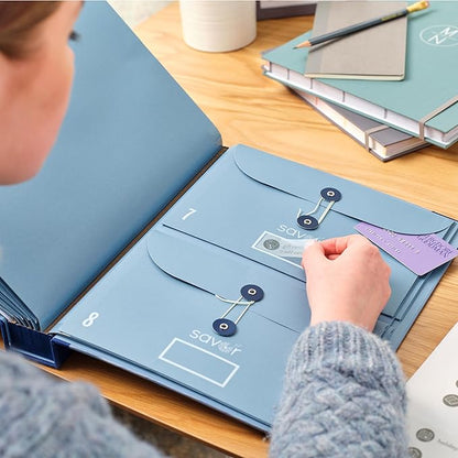 Savor | 2025 Edition in Case Go Missing™ Binder | Viral TikTok Folio for True-Crime Fans to Record Personal Info, Estate Planning & Emergency Preparation