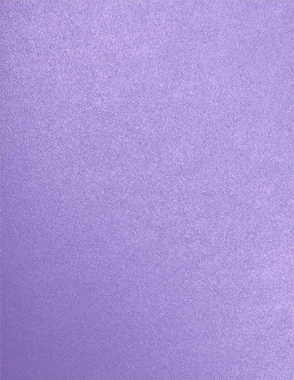 LUXPaper 8.5" x 11" Cardstock | Letter Size | Amethyst Metallic | 105lb. Cover (192lb. Text) | 50 Qty