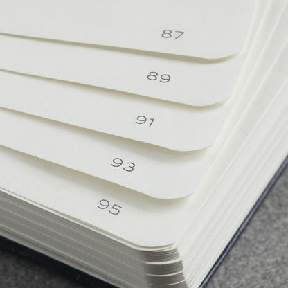 LEUCHTTURM1917 - Notebook Hardcover Paperback B6+ - 219 Numbered Pages for Writing and Journaling (Dusty Rose, Plain)