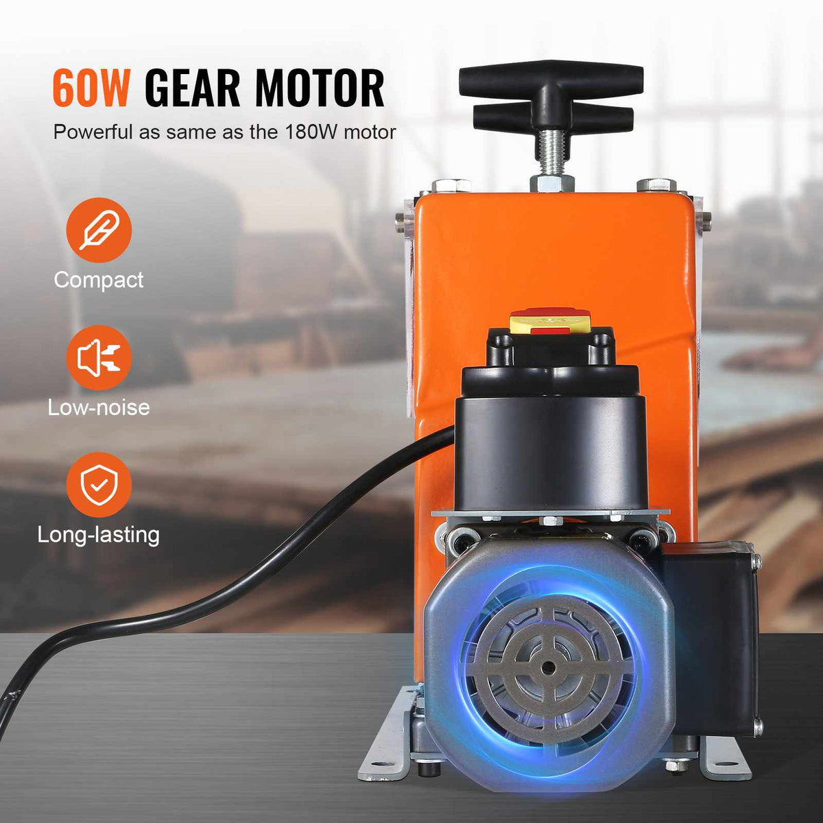 Electric Cable Stripping Tool, 0.06''-0.98'' Motorized Wire Stripper, 60W, Features Clear Depth Gauge, Includes 6 Circular & 1 Flat Channels for Efficient Copper Wire Recycling