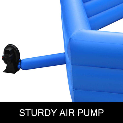 15 ft Gaga Ball Pit, Inflatable with Electric Air Pump, Gagaball Court Inflates in Under 3 Minutes, for Outdoor and Indoor School Family Activity