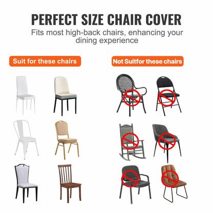Stretch Spandex Folding Chair Covers, Universal Fitted Chair Cover, Removable Washable Protective Slipcovers, for Wedding, Holiday, Banquet, Party, Celebration, Dining, 100PCS (Ivory/Beige)